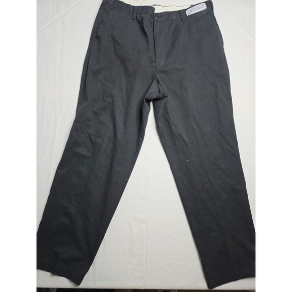 Cintas Other - Cintas Comfort Flex Work Pants Mens 40x32 Black Cotton Slash Pocket Straight Leg